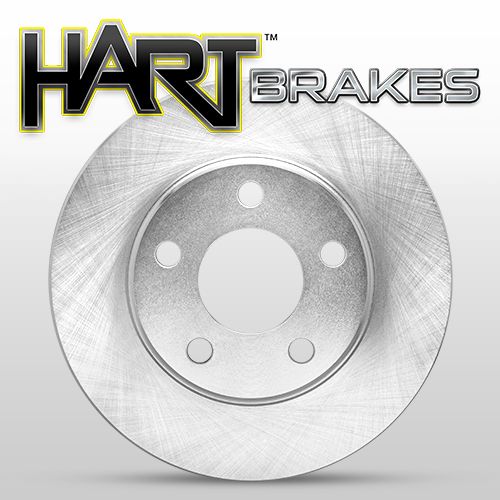HartBrakes *OE REPLACEMENT* Brake Rotors *Plus Ceramic Pads F1617 FRONT KIT