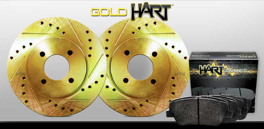 Sentra Hart Brakes Rear Semi-Metallic Brake Pads For 1991-1994 Nissan NX