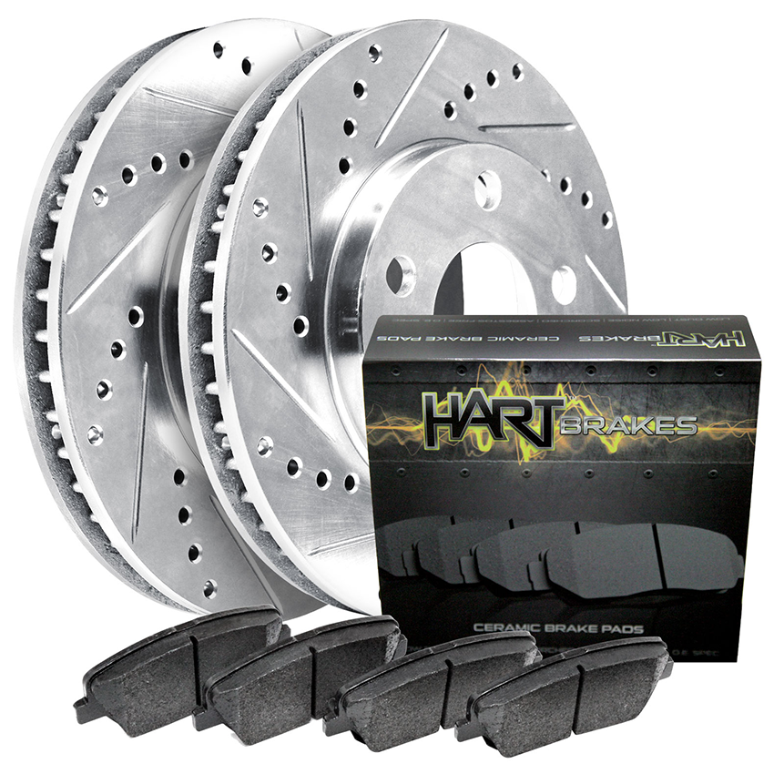 Rear Ceramic Brake Pads Fits 2009 2010 2011 2012 2013 For Infiniti FX50 Front